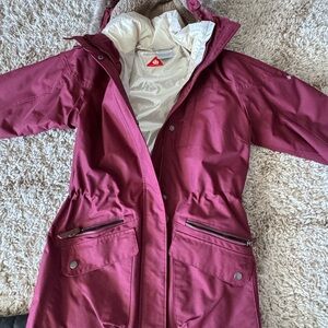 Woman’s Columbia ski coat…